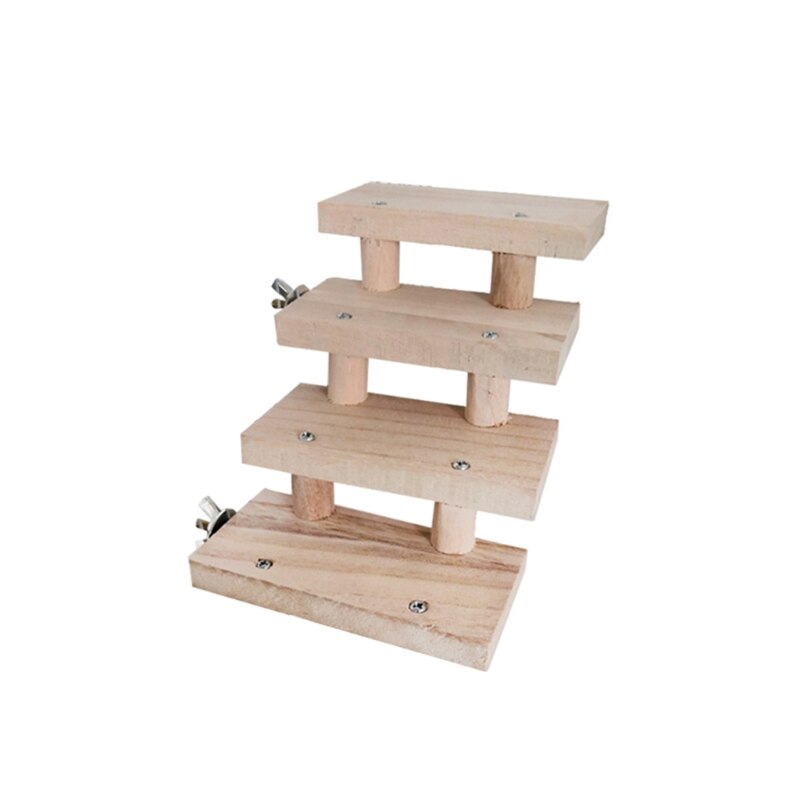 Wood Ladder For Pet Birds