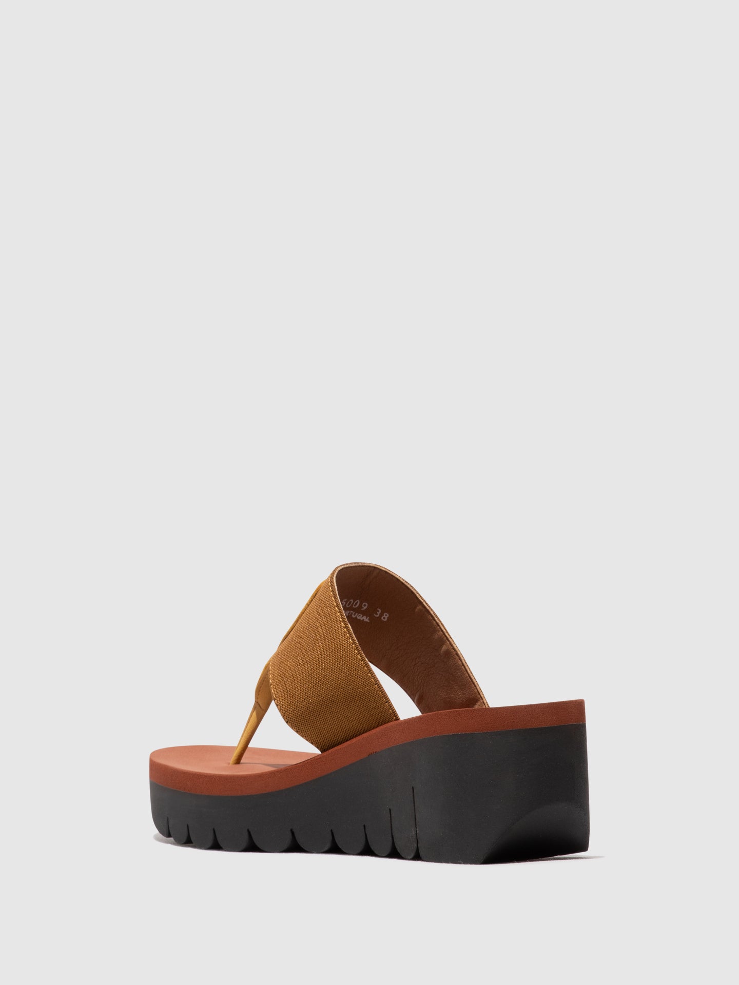 Slip-on Mules YOMU725FLY BUMBLEBEE/CAMEL (BRICK)