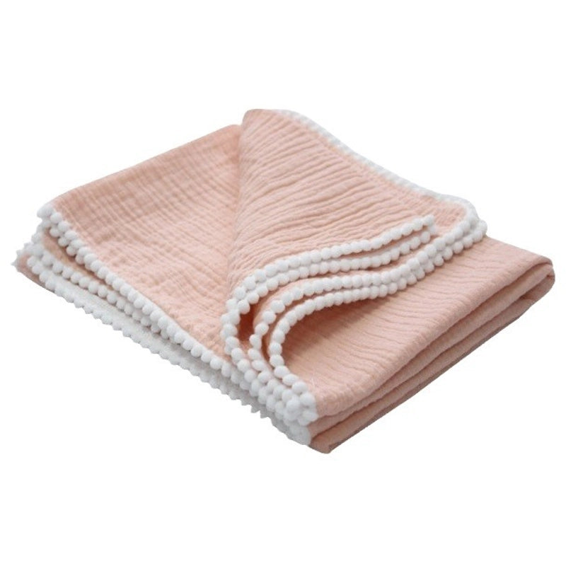 Casual Vacation Solid Color Cotton Blanket Blanket Couch & Sofa Decor