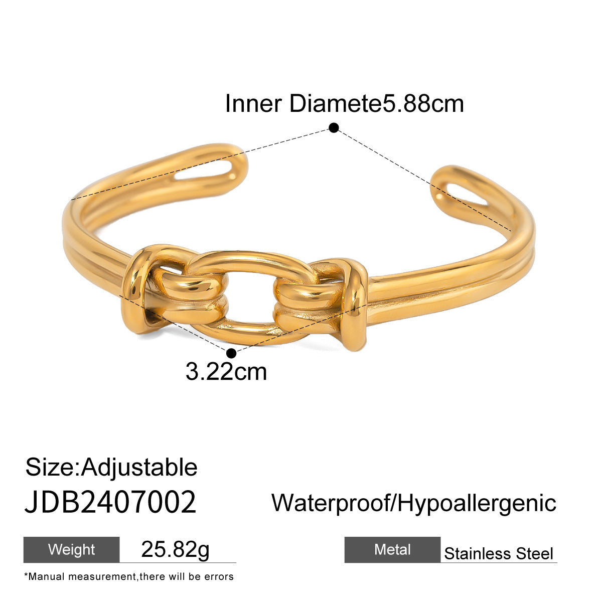 Jie Ding Stainless Steel Pearl Necklace Accessories Stacking Bracelet Flower Titanium Steel Ring