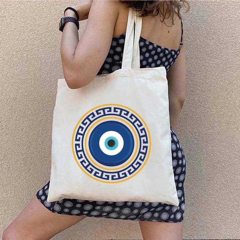 Women's Eye Vacation Canvas Bag