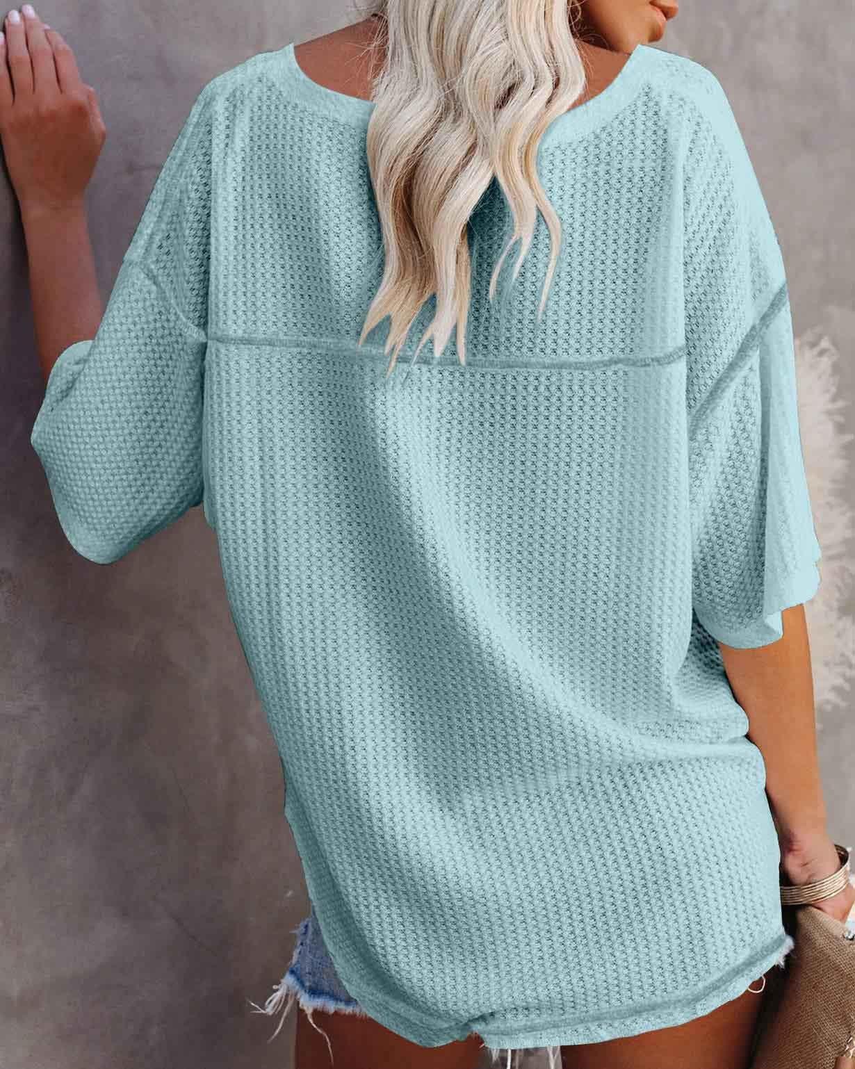 V-Neck Dolman Sleeve Top