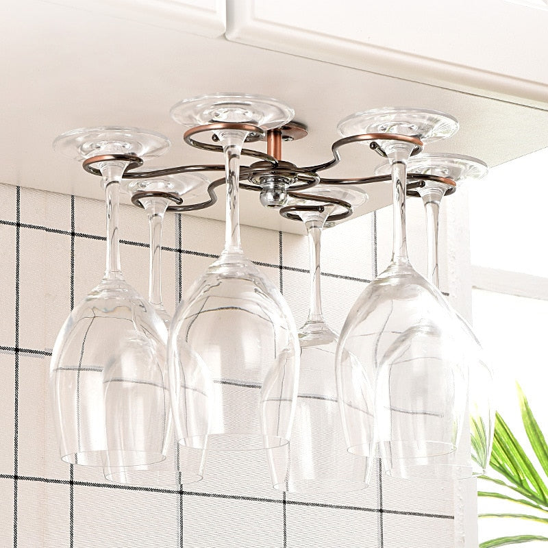 The Chandelier - Inverted Glass Rack