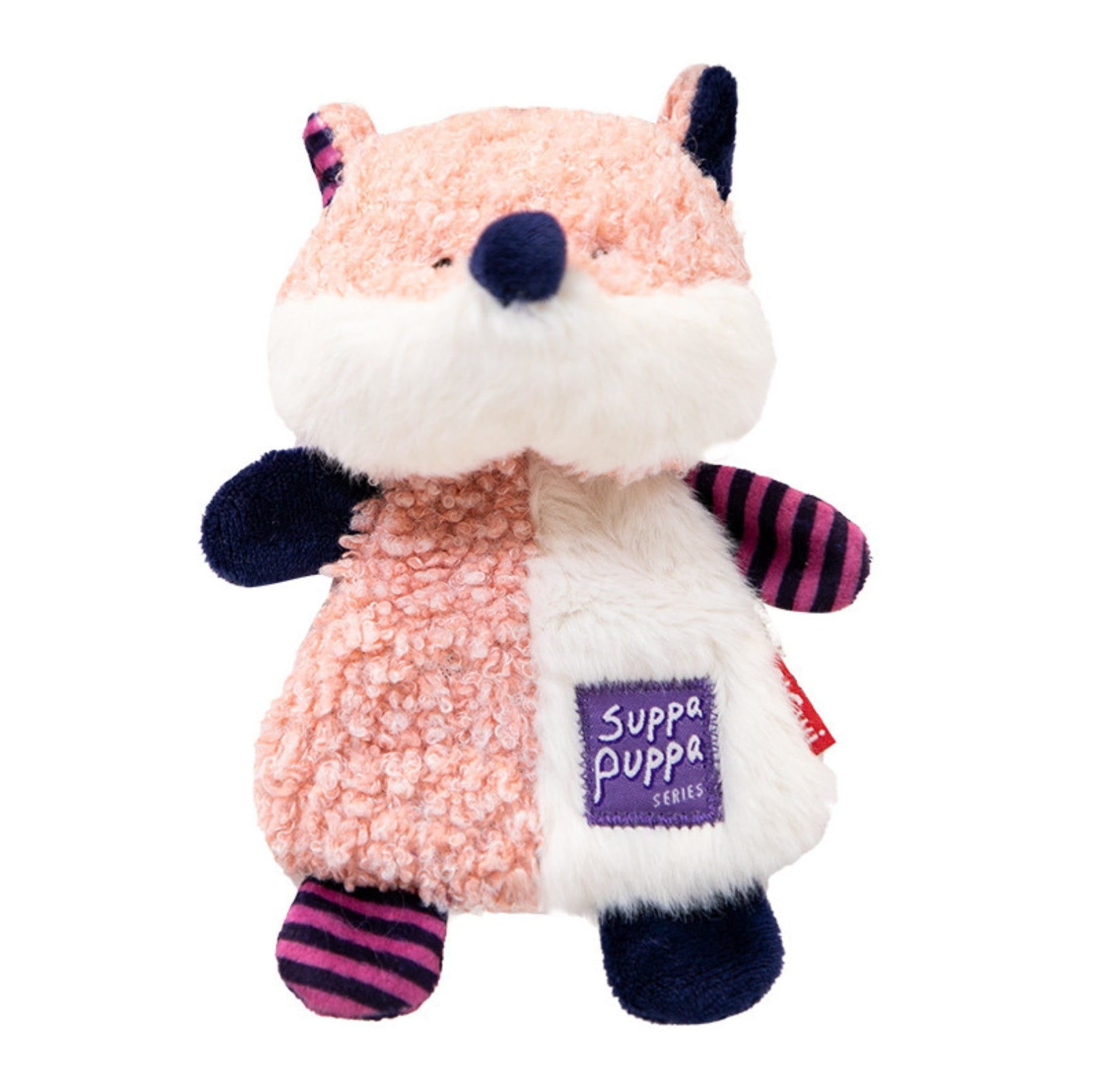 GiGwi Plush Knit - Squeaky and Crackling Interactive Dog Toy