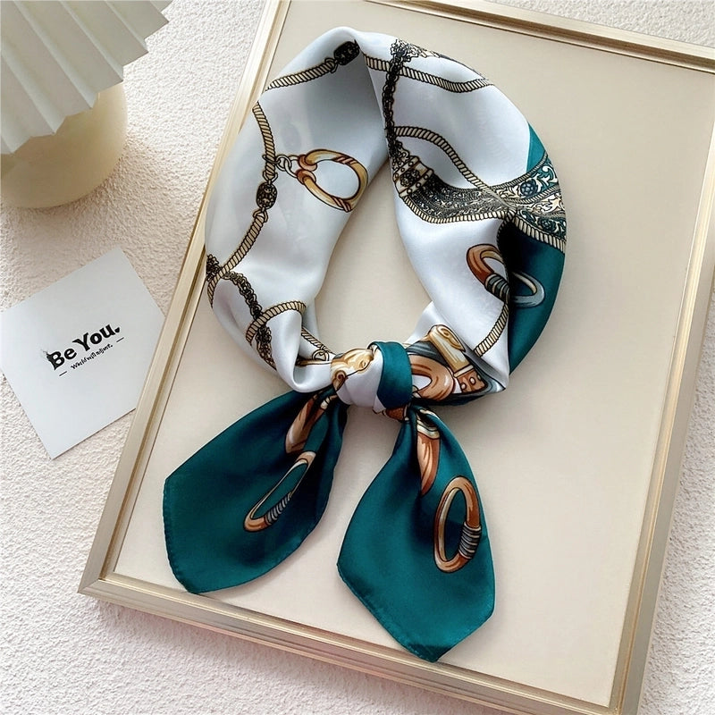 Summer Fashion Gauze Thin Scarf Silk Shirt Scarf