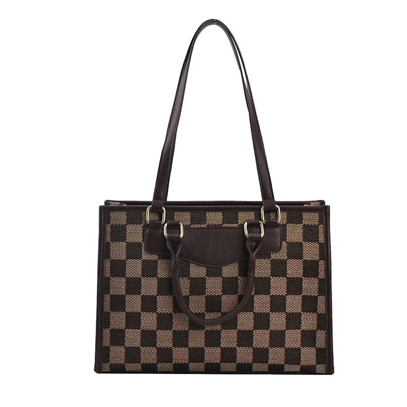 Large Pu Leather Streetwear Tote Bag Hander Bag