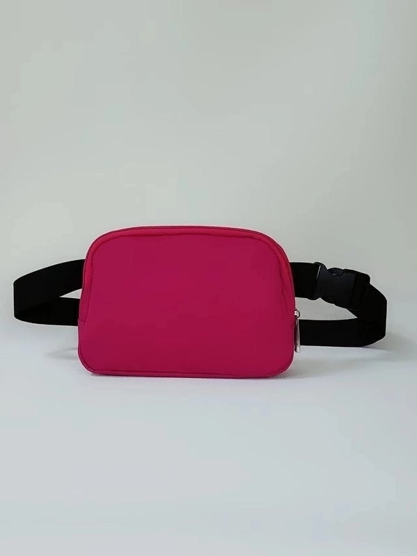 Women's Streetwear Solid Color Nylon Waist Bags