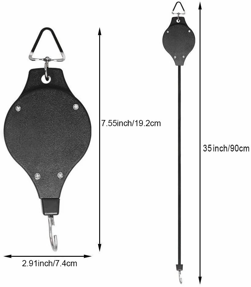Plant Pulley Set For Garden Baskets Pots. Birds Feeder