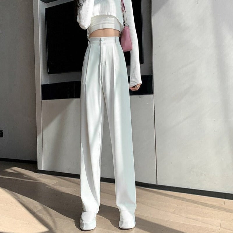 Wide Leg Loose High Waist Pants