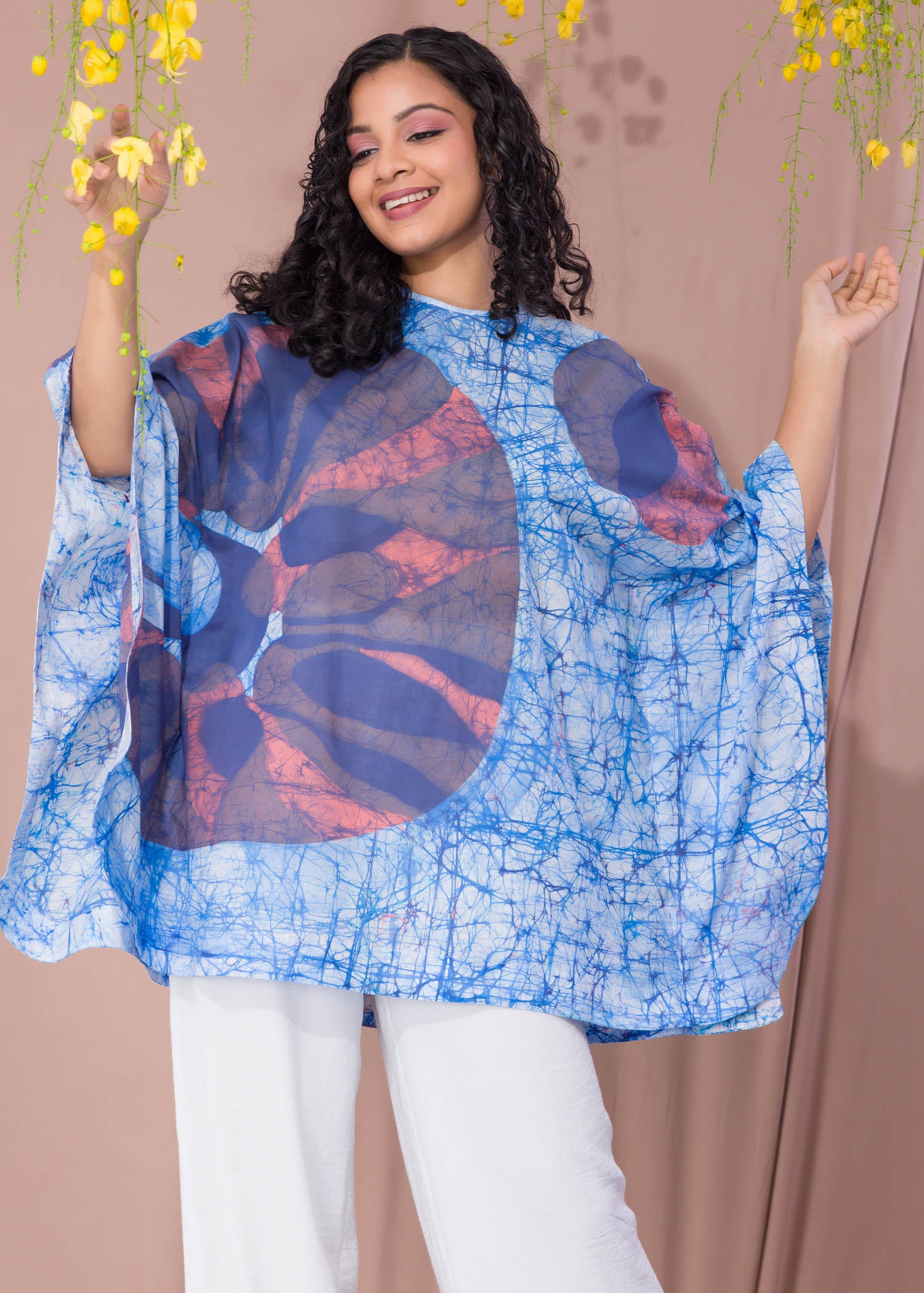 Batik Kaftan Top