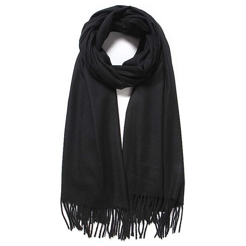 Double-sided Cashmere-like Autumn And Winter Couple Mid-length Warm  Sweet Women's Scarf Shawl