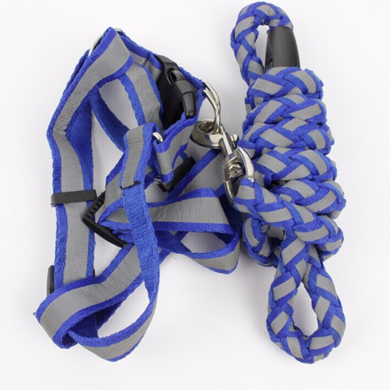 Nylon Chest Strap Collar And Leash