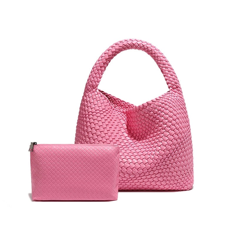 Women's Small All Seasons Pu Leather Solid Color Streetwear Bucket Magnetic Buckle Shoulder Bag
