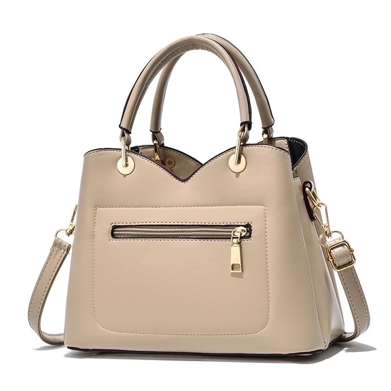 Women's Medium All Seasons Pu Leather Basic Tote Bag