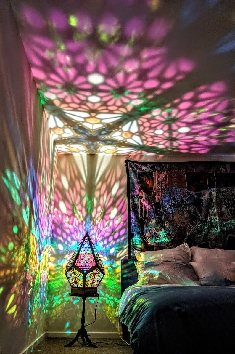🔥Polar Star Wooden Floor Lamp