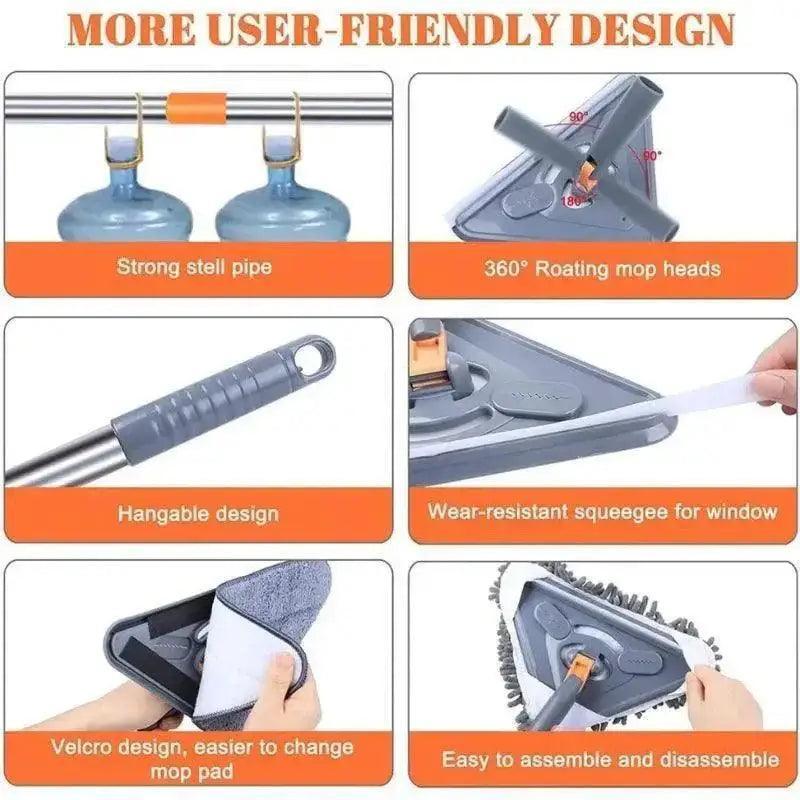 4 in 1 triangle mop