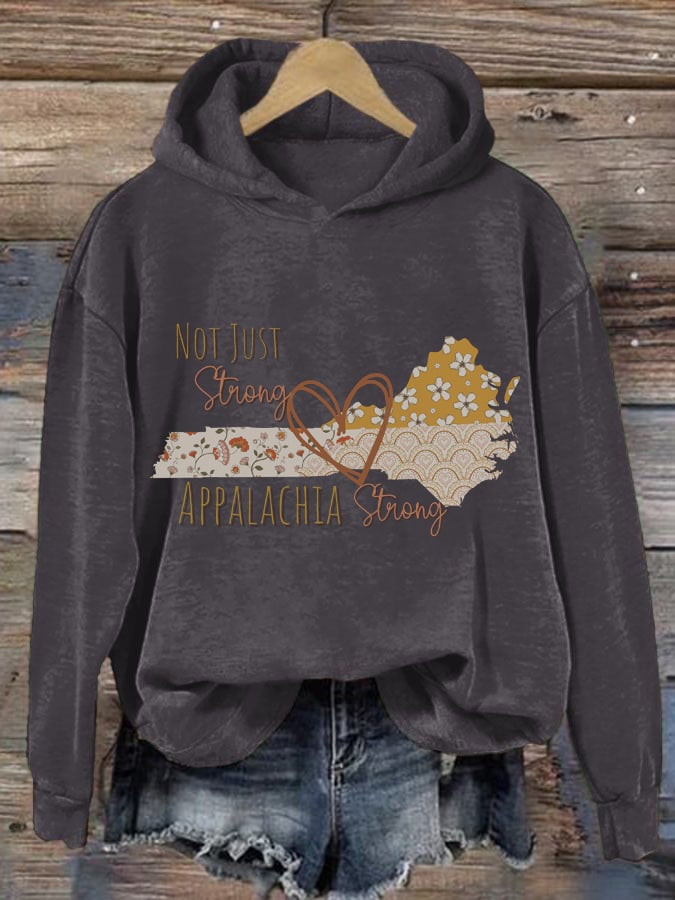 Women's Appalachia Strong Print Casual Sweatshirt