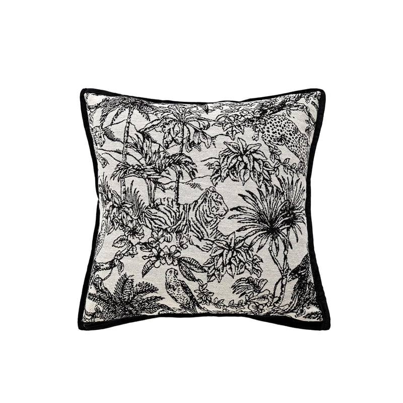 Pillow Case Light Luxury Vintage Sofa Living Room Pillow Nap Bed Cushion Office Waist Backrest