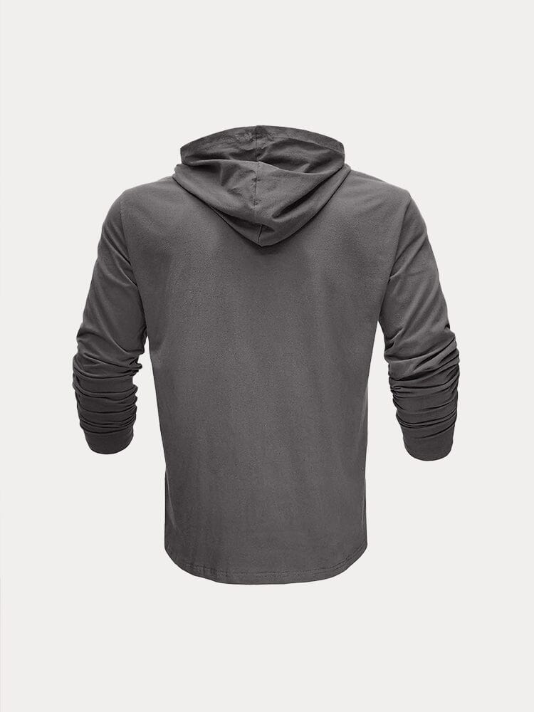 Lightweigt 100% Cotton Hooded Top