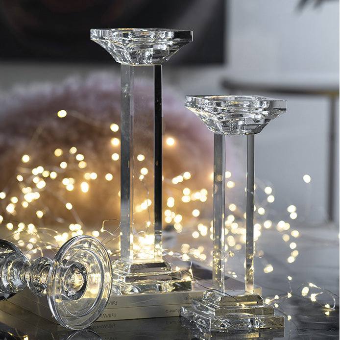 Halo Crystal Candlestand Extra Large