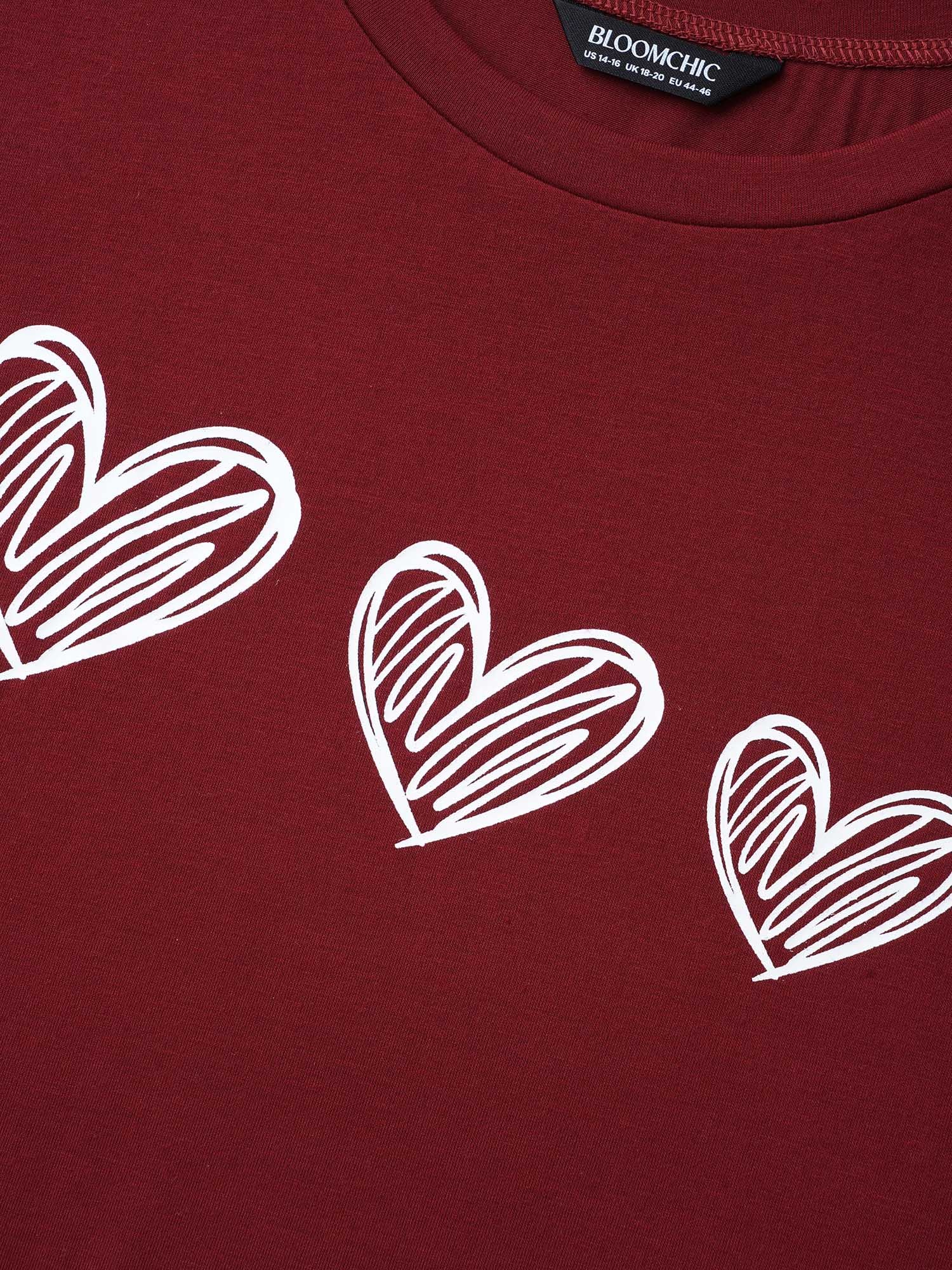 Love In The Air Patchwork Slim-Fit Tee