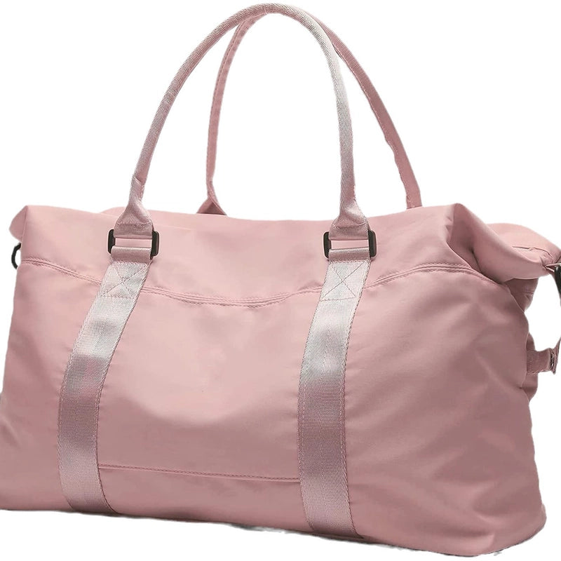 In Stock Weekend Travel Handbag Fitness Duffel Bag With Wash Bag Carry-on Wash Storage Bag