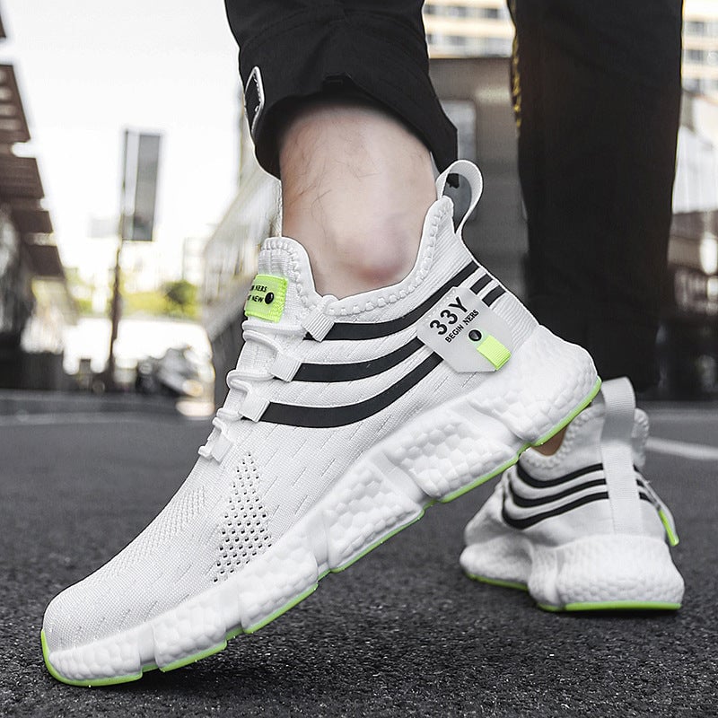 Men's Mesh Fly-woven Breathable Casual Shoes