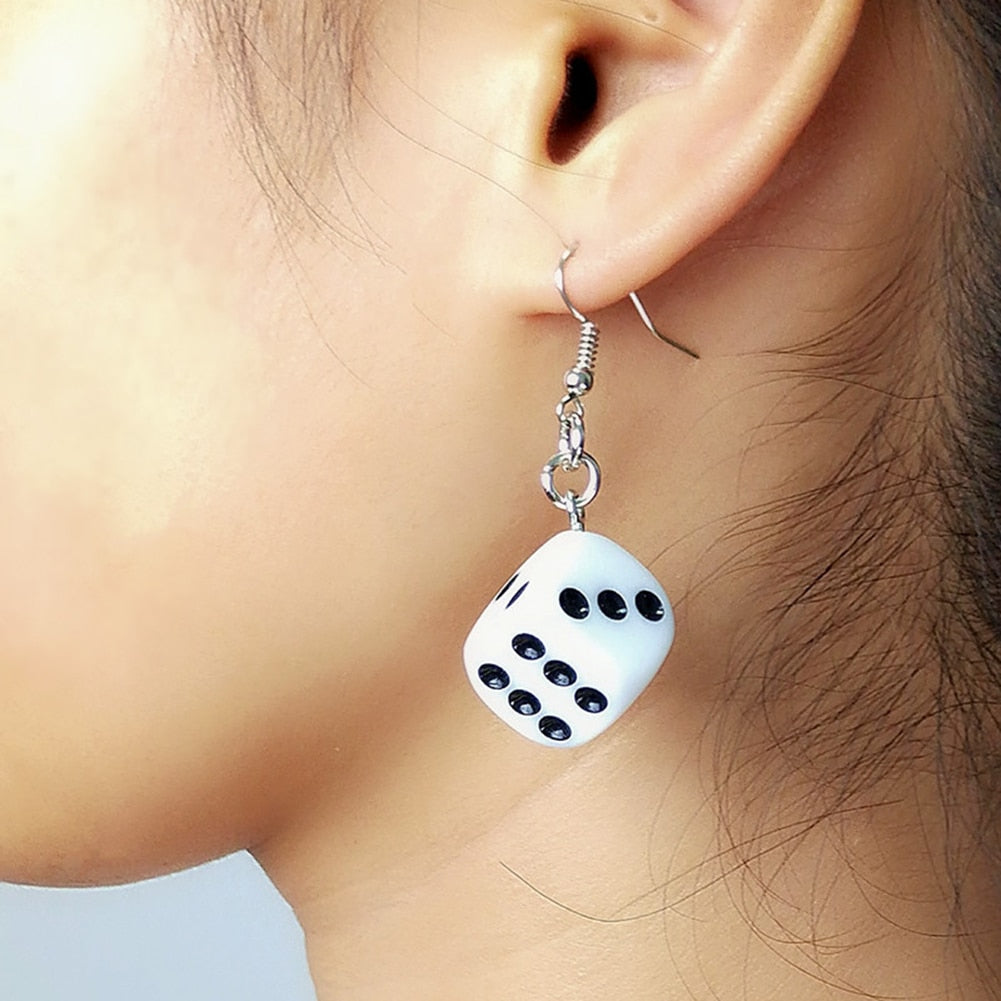Dice Earring