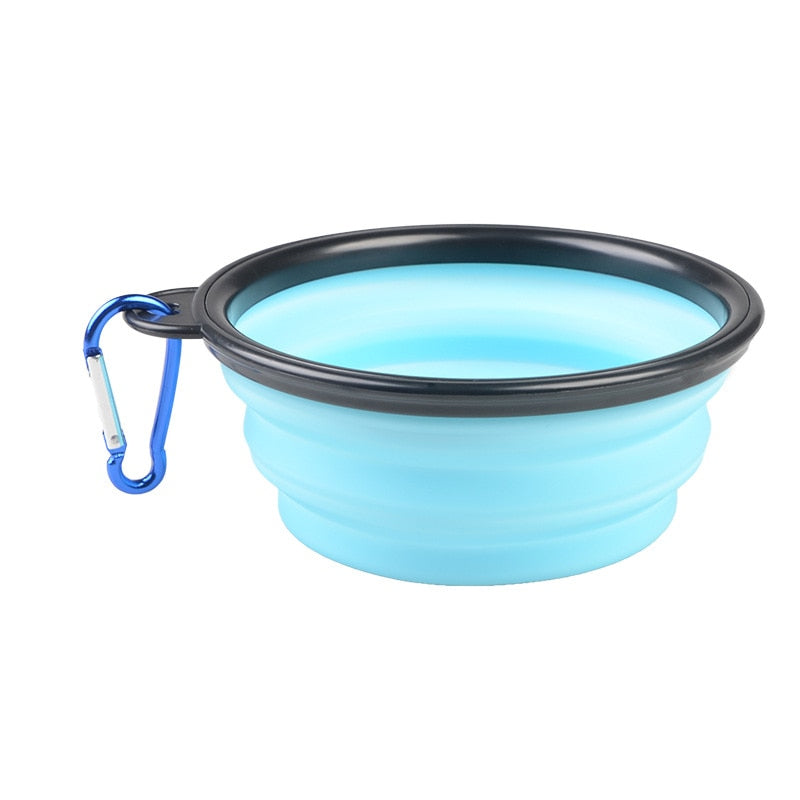 Collapsible Dog Folding Silicone Bowl