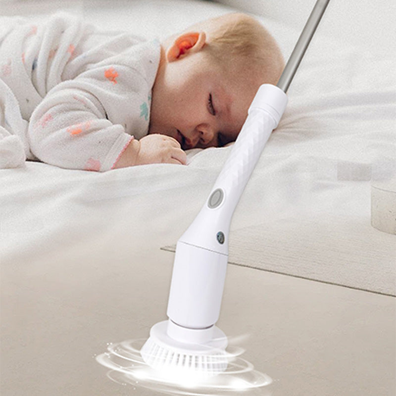 🏆Hot Sale 49% OFF⏳Waterproof Telescopic Electric Spin Scrubber