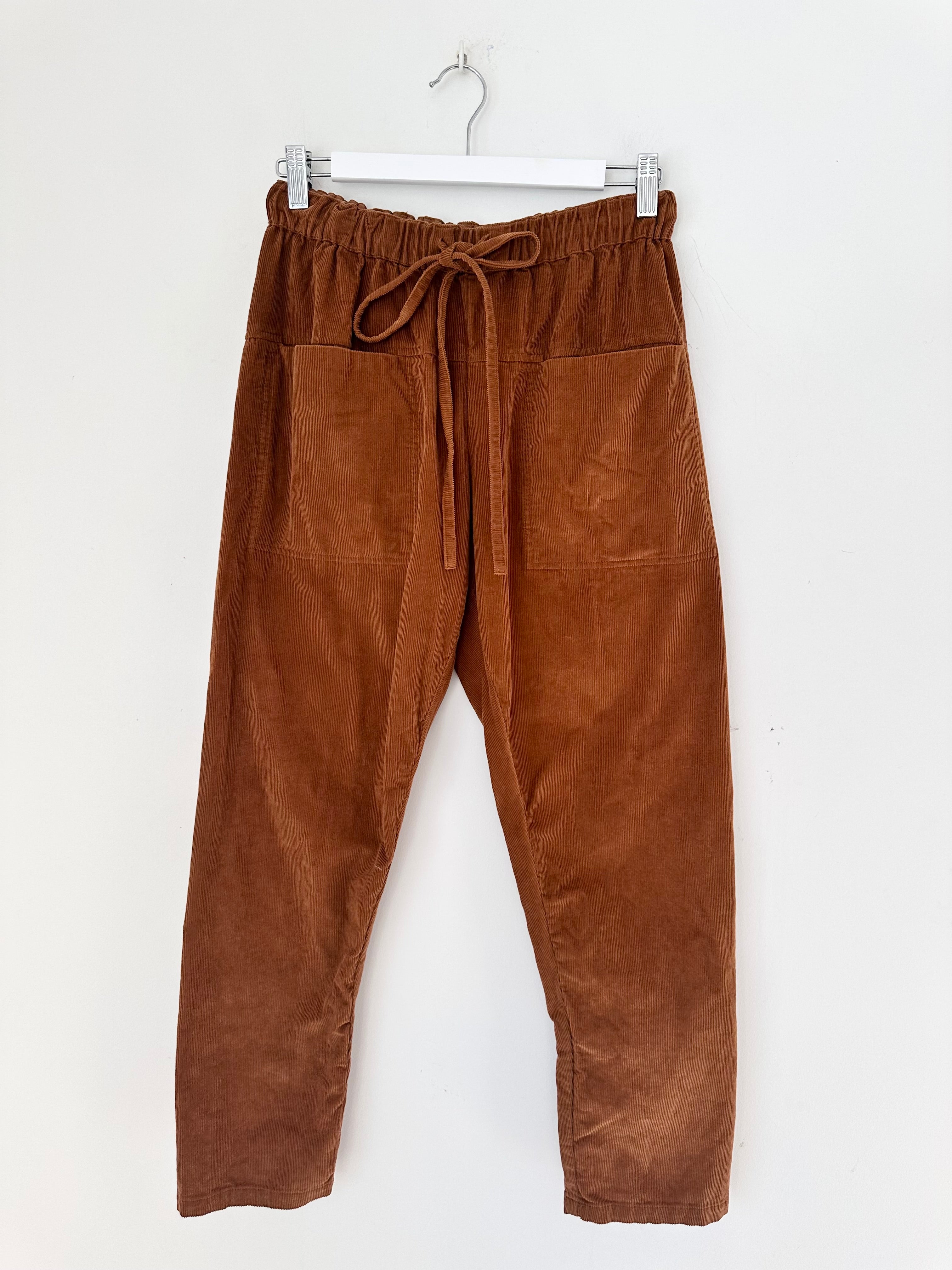 jessie  pants -  caramel cord