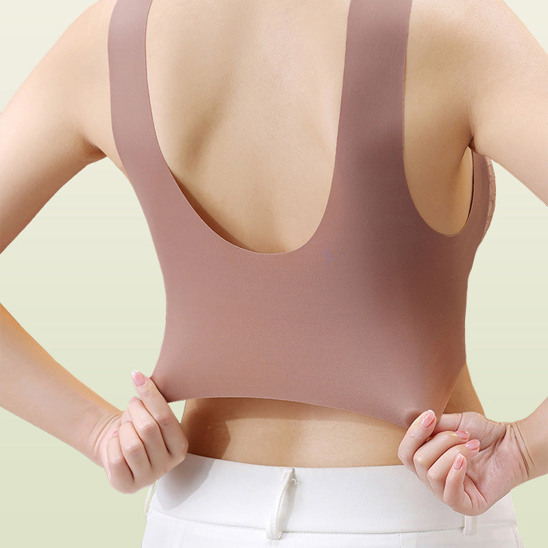 💕Women’s Breathable Soft Wire-Free Seamless Push-Up Lace Bra✨