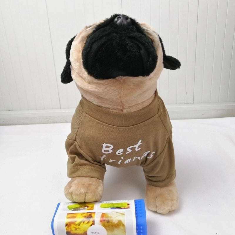 Fashion Cloth Letter Pet Clothing 1 Piece