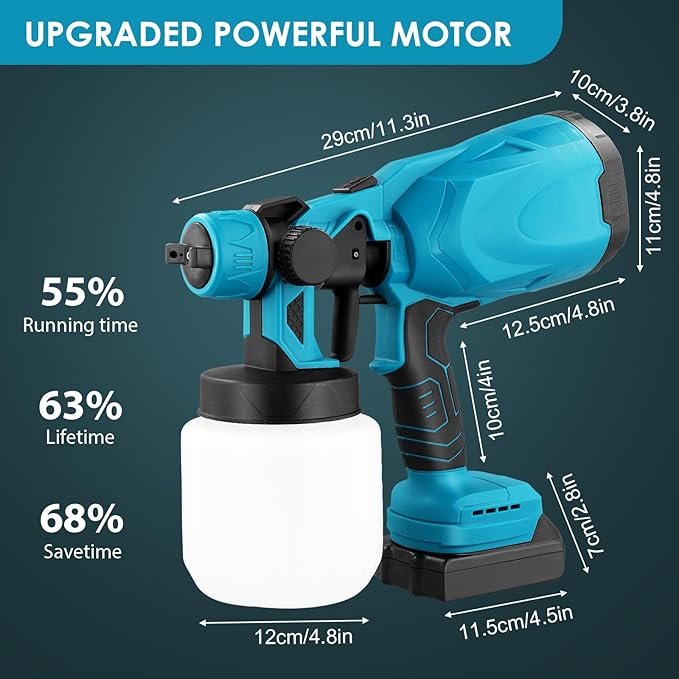 Cordless Paint Sprayer 48V