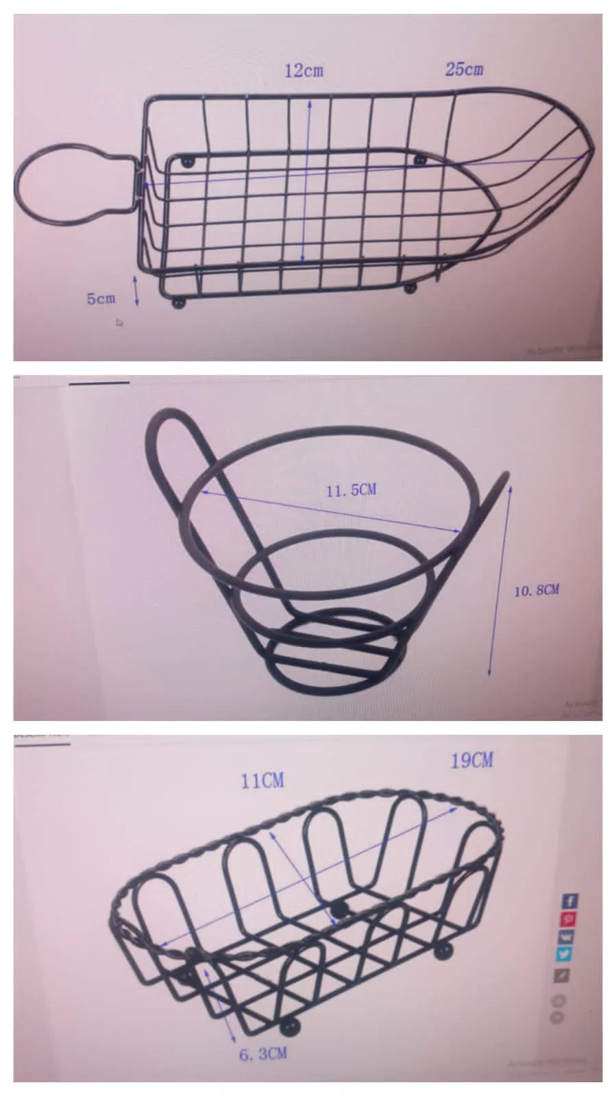 Snack Buckets & Restaurant Style Serving Platter