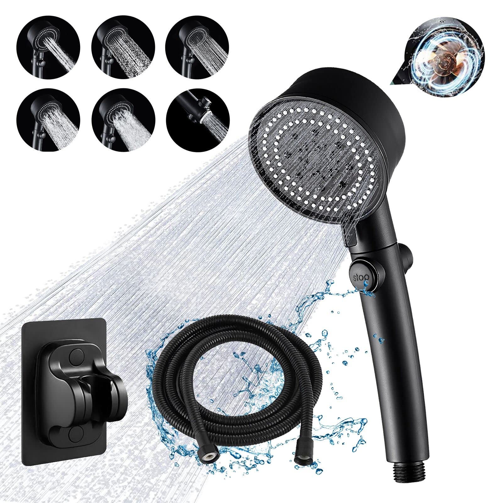 🔥Multi-functional High Pressure Shower Head