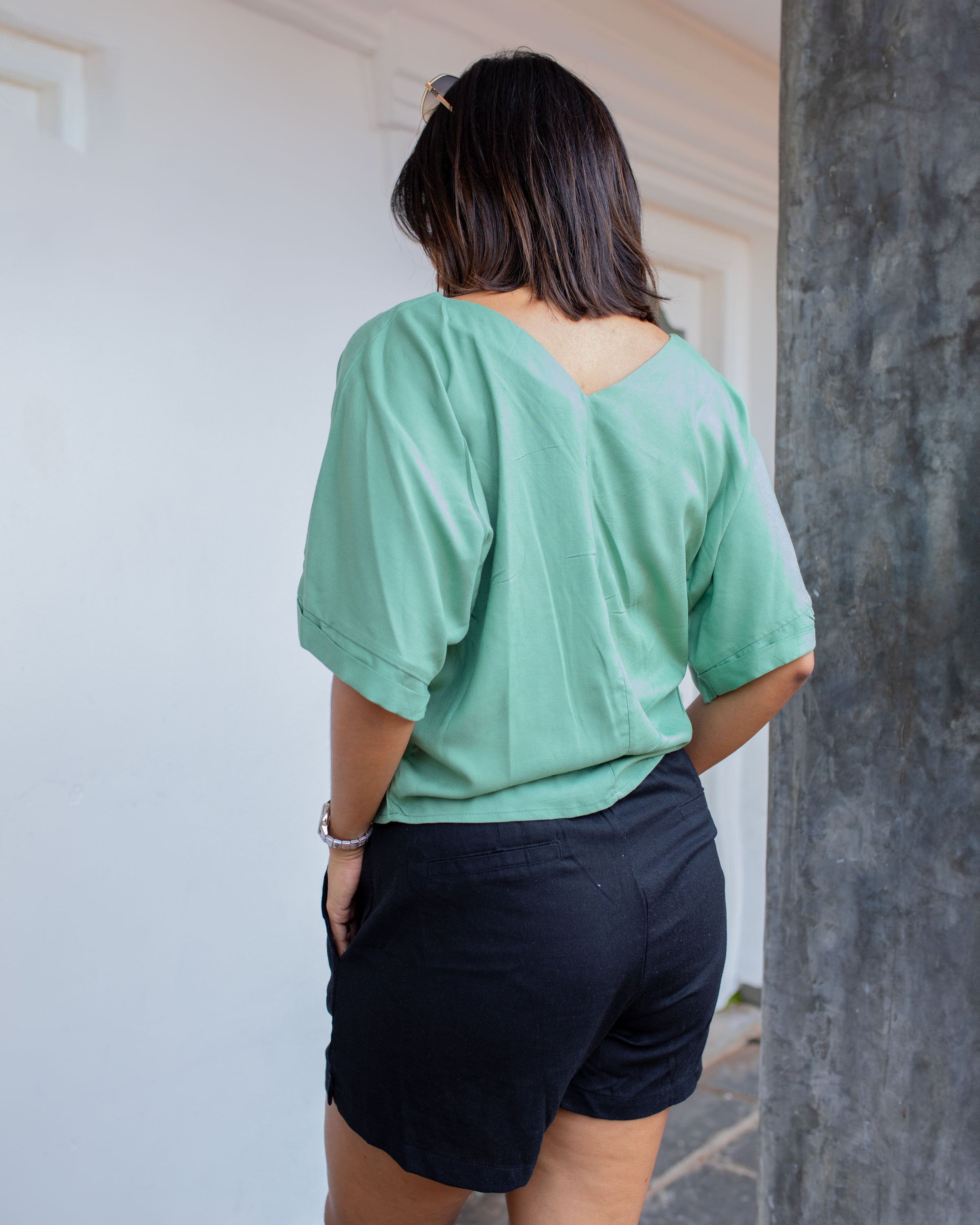 Vanessa Workwear Top -Mint