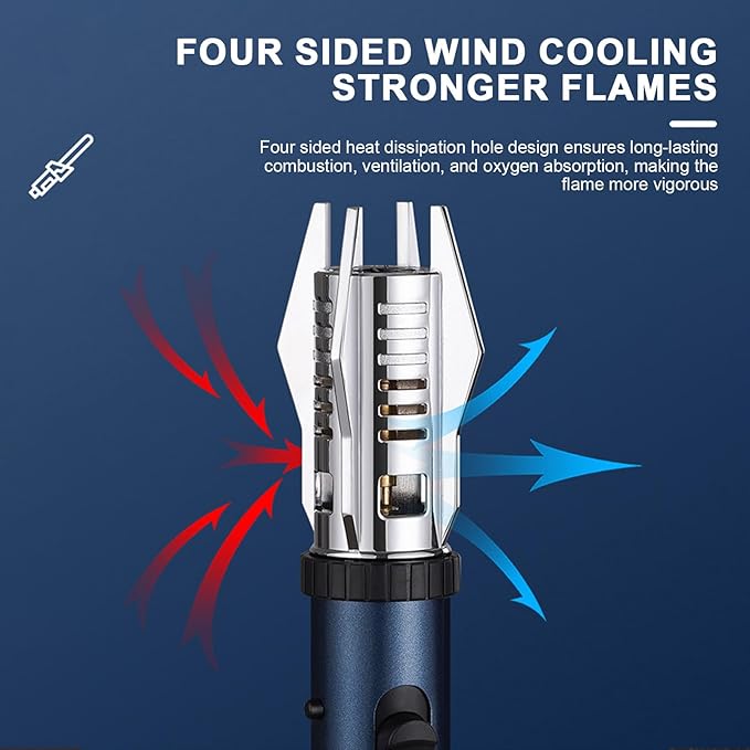 HIGH-TEMPERATURE INFLATABLE GAS LIGHTER
