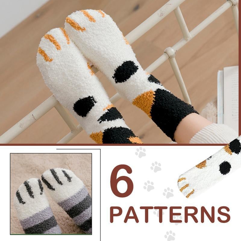 🔥 GRAN VENTA - MITAD DE PRECIO🔥Calcetines con Garras de Gato - Promoción Navideña 🎁