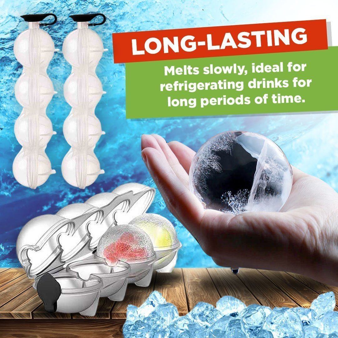 🔥Last Day Promotion - Buy 2 Get 2 Free🔥4-Hole Ice Ball Maker🧊🧊