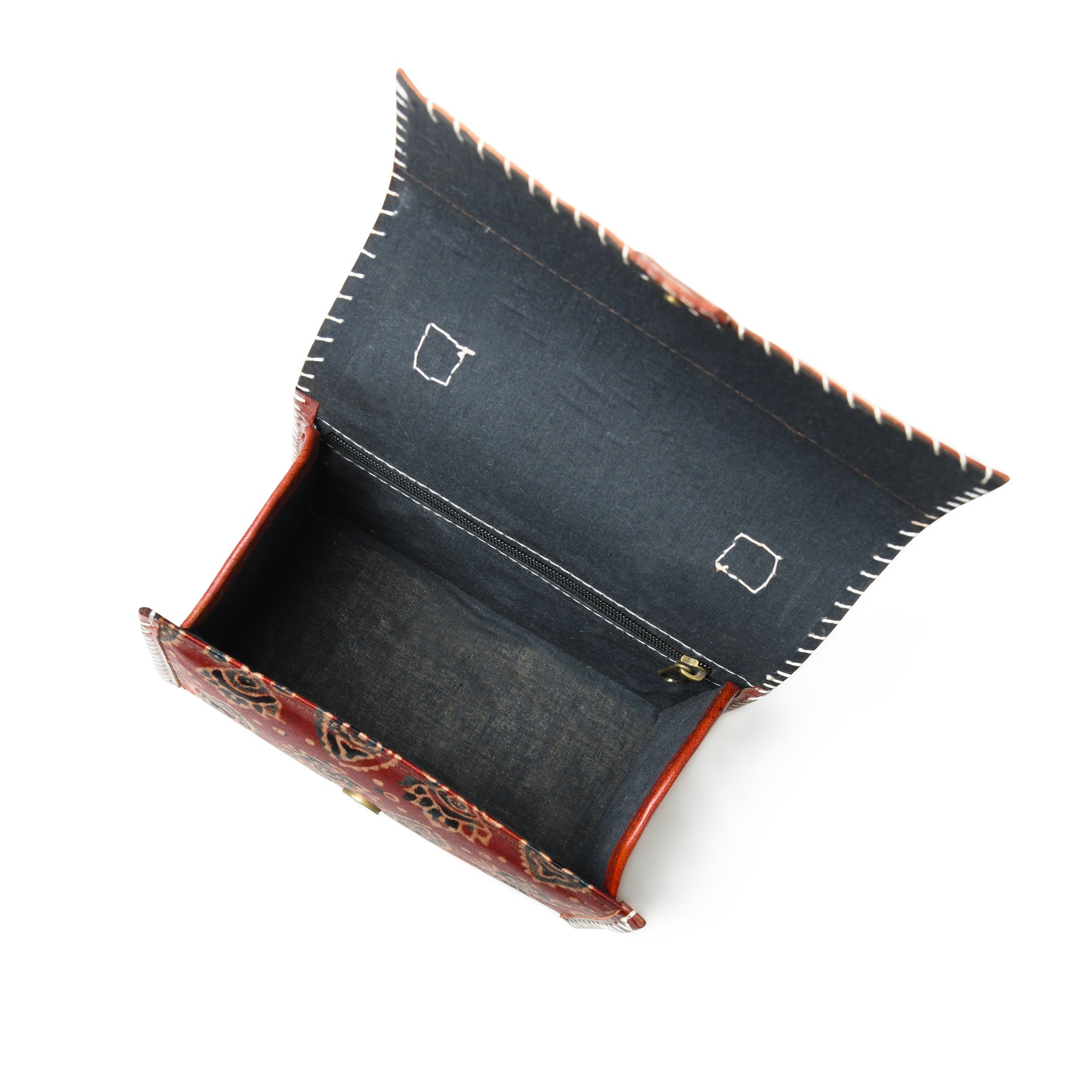 Maroon Satchel Purse