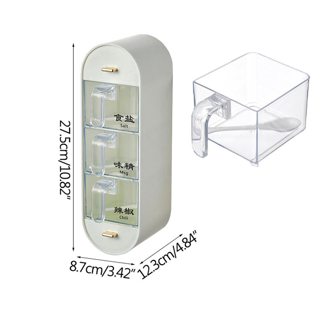 5 Grid Seasoning Storage Rack