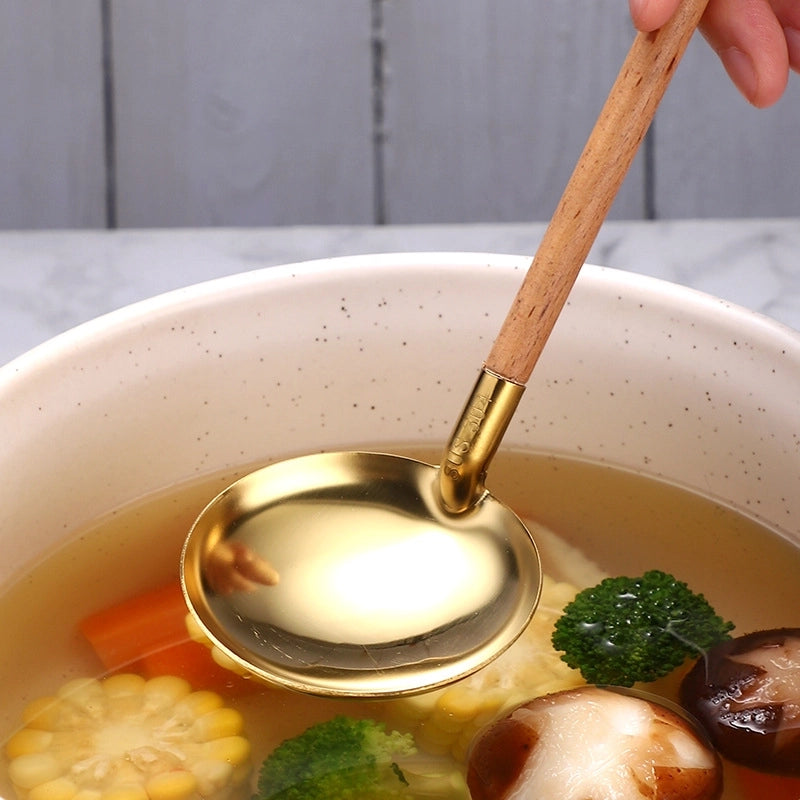 Casual Solid Color Stainless Steel Spoon