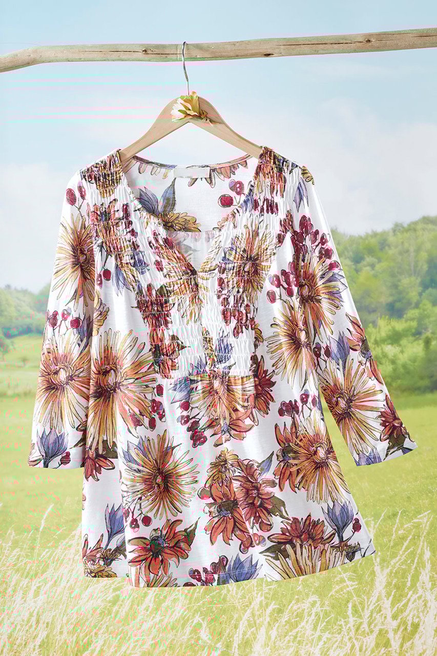 Garden Song Knit Top