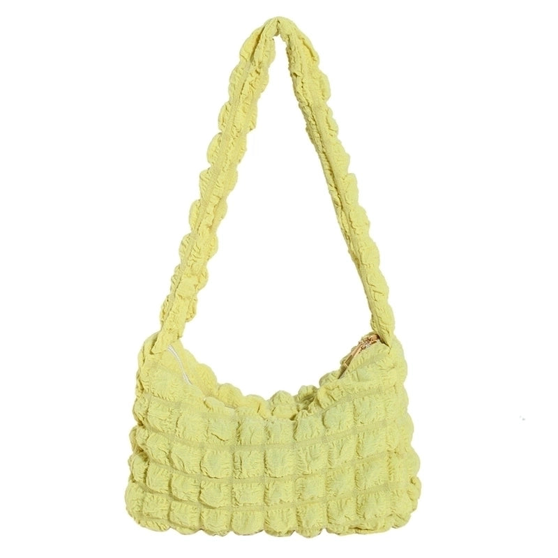Women's Canvas Solid Color Vintage Style Classic Style Square Zipper Shoulder Bag