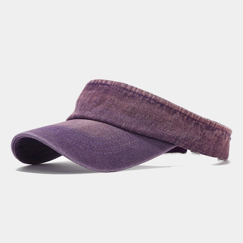 Unisex Retro Solid Color Sun Hat