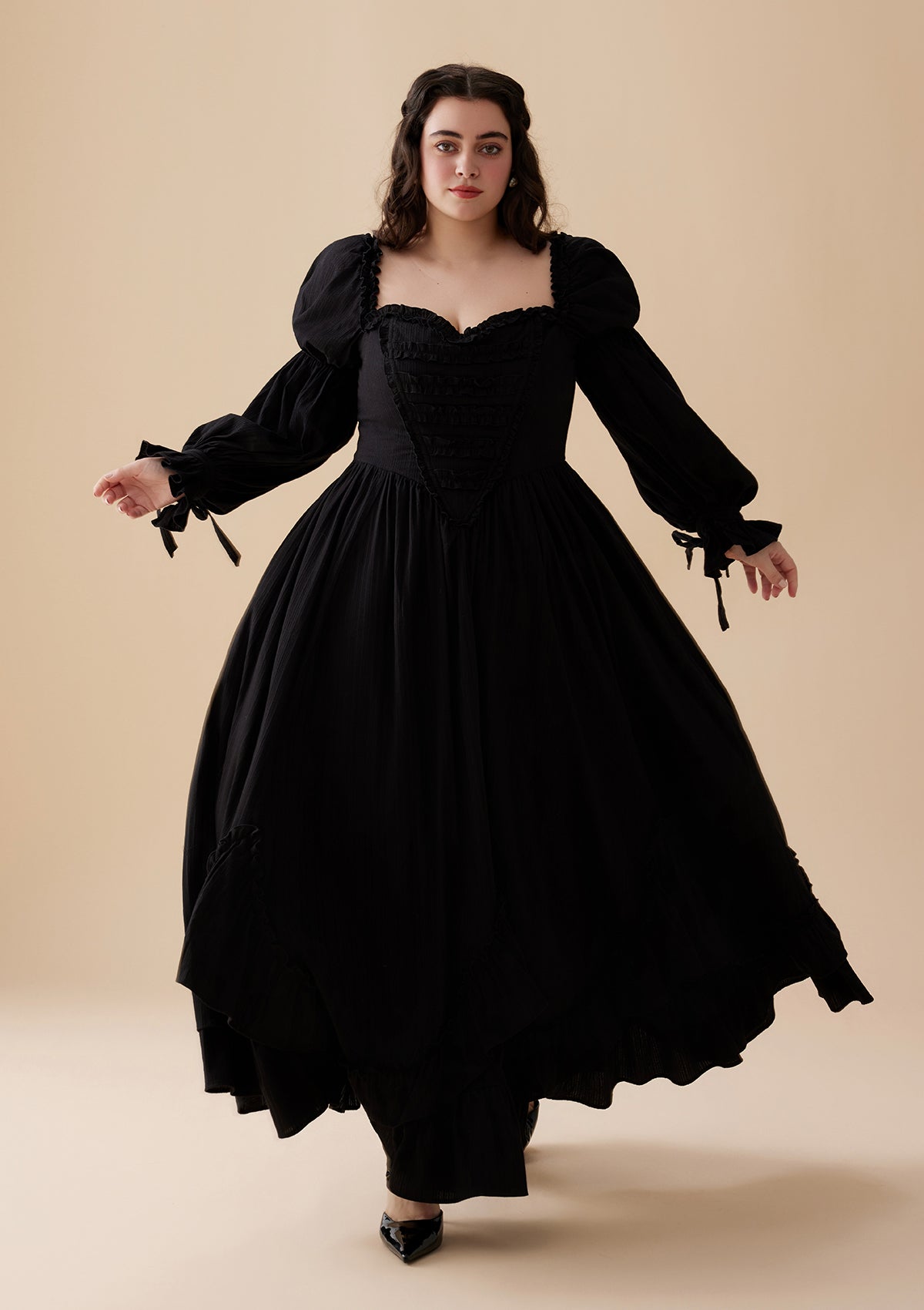 Curve & Plus Fallen Angels Corset Dress