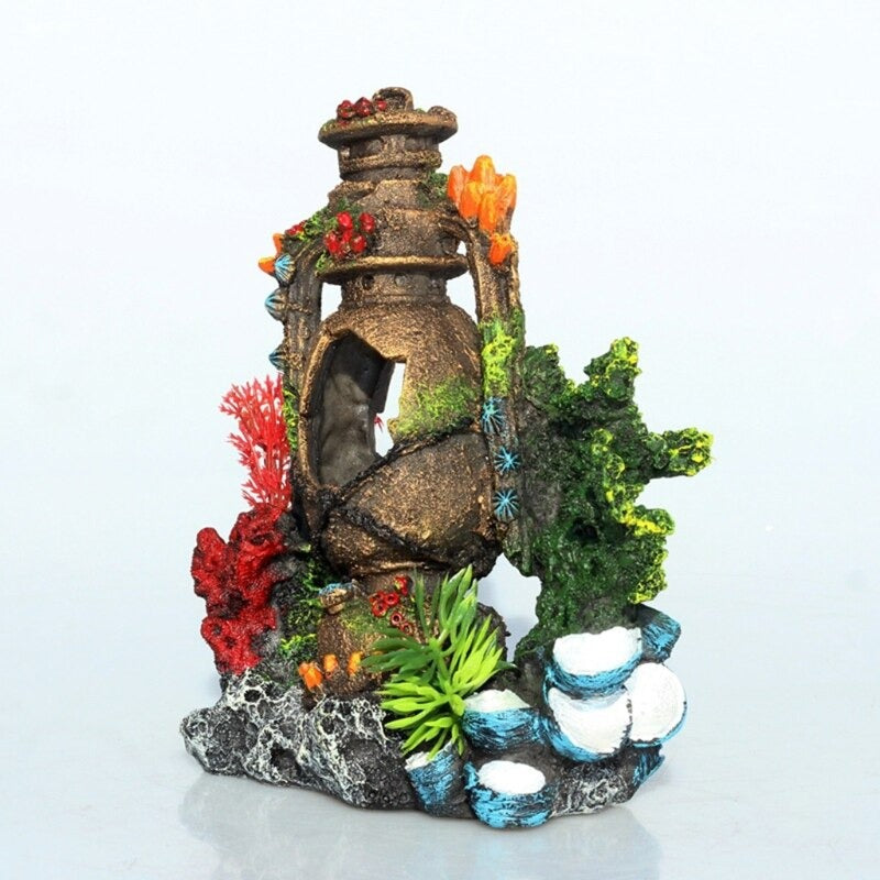 Coral Oil Lamp Ornament For Aquarium