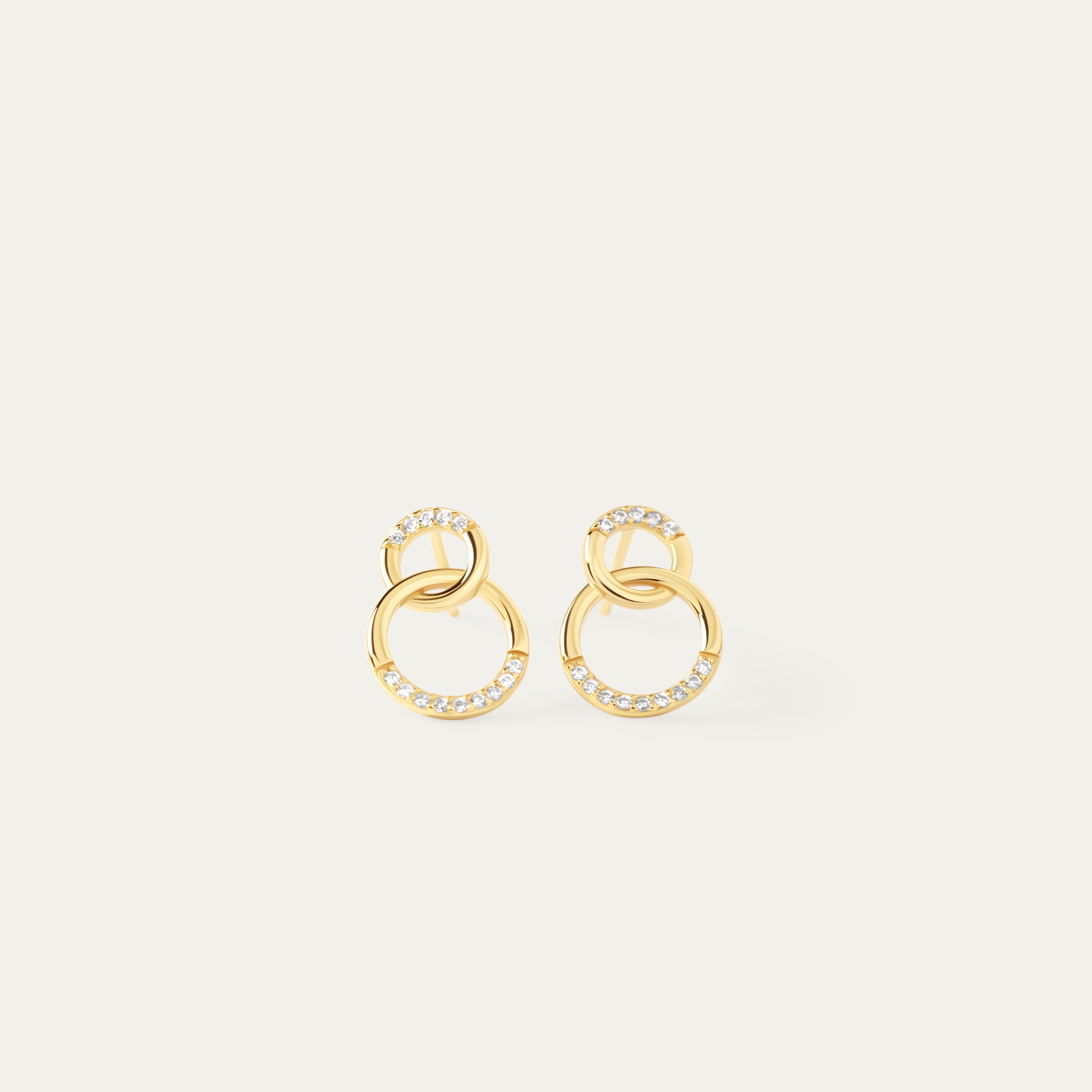 Eli Studs (18K Gold Vermeil)