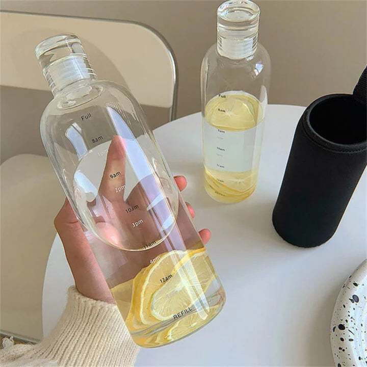 Transparent Water Bottle 750ml